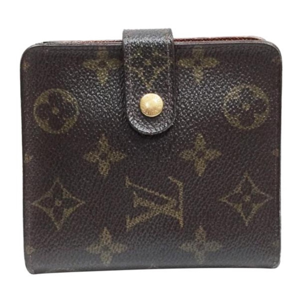 Louis Vuitton **Authentic** monogram compact tresor wallet